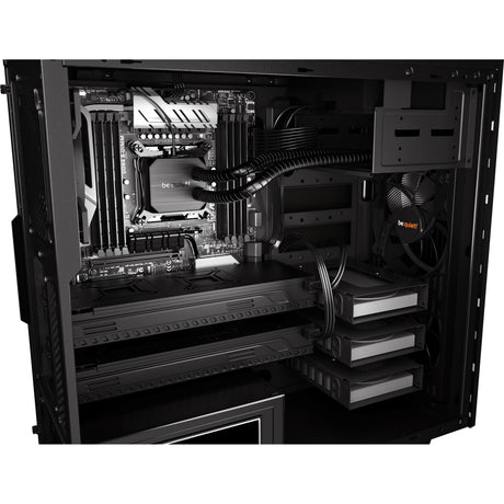 Soyez silencieux! boîtier tour midi pure base 600 (noir | 2x USB-A)