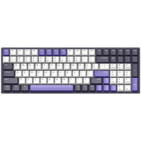 IQUnix F97 Clavier mécanique sans fil Lavandin
