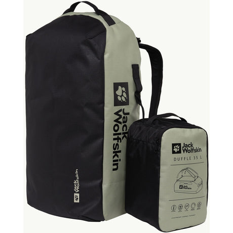 Sac à dos Jack wolfskin all-in duffle 35 (vert clair, 35 litres)