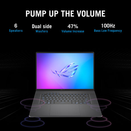 Ordinateur portable de jeu Asus rog zephyrus g16 gu605cm-qr026w 16 (gris foncé | ultra 9 285h | rtx 5060 | 16 go | SSD 1 to)