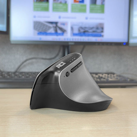 Souris ergonomique sans fil Act avec Bluetooth et USB-C USB-A