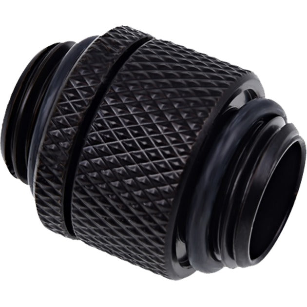 Alphacool eiszapfen double mamelon rotatif g1 4 ag vers g1 4 ag connexion (noir)