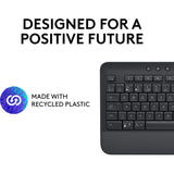 Clavier confort sans fil Logitech signature k650 (graphite, disposition américaine-internationale (qwerty), 100 %)