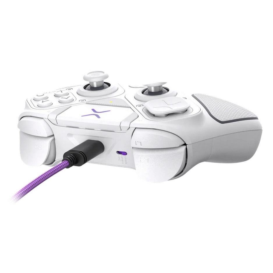Contrôleur sans fil Turtle beach victrix pro bfg (blanc, playstation 5, playstation 4, PC)
