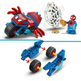 Lego Marvel 11206 Spidey sur sa moto contre rhinocéros