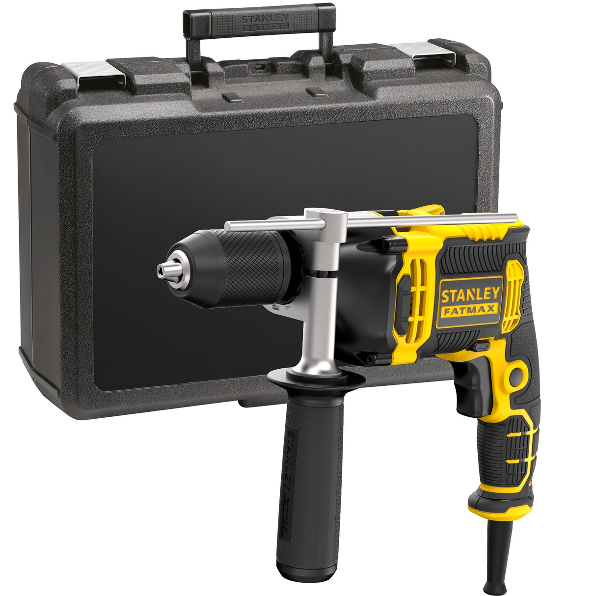 Stanley fatmax fmeh750k-qs - perceuse à percussion - 750w - ergonomique - mandrin de perçage 13 mm