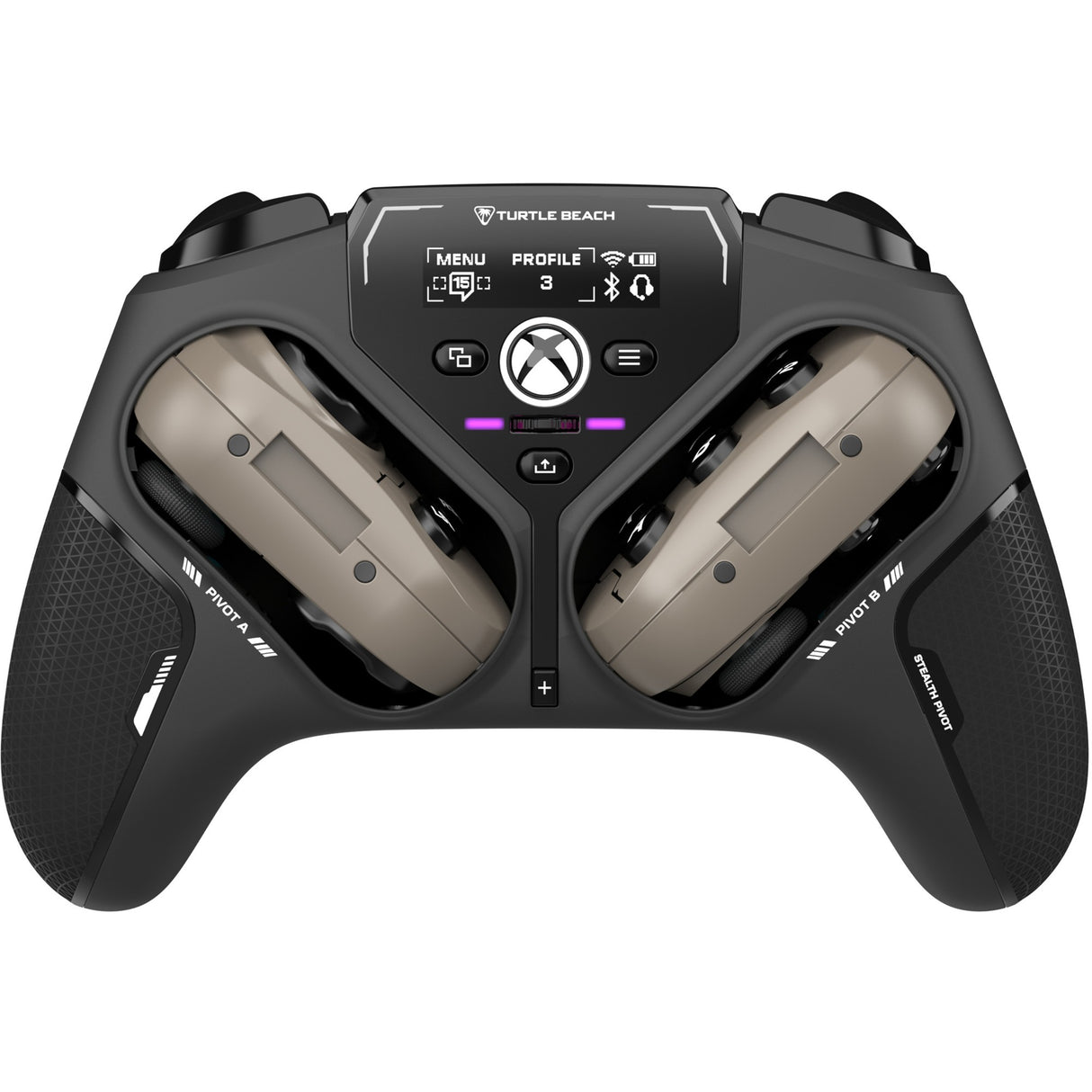 Contrôleur intelligent sans fil Turtle Beach Stealth Pivot (noir, Bluetooth USB 2,4 GHz, PC, Xbox, Android)
