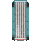 Boîtier grande tour Thermaltake view 600 tg menthe fraise (menthe berry | 2x USB-A | 1x USB-C | verre trempé)