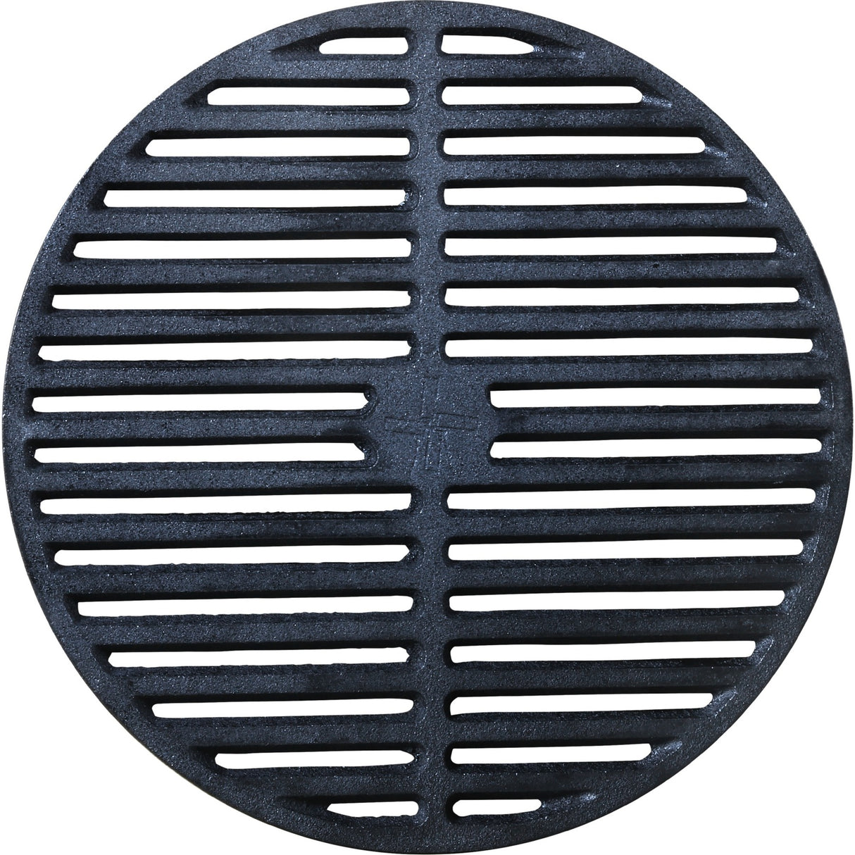 Plaque de gril en fonte du moulin à vent (noir, ø 31,5 cm)