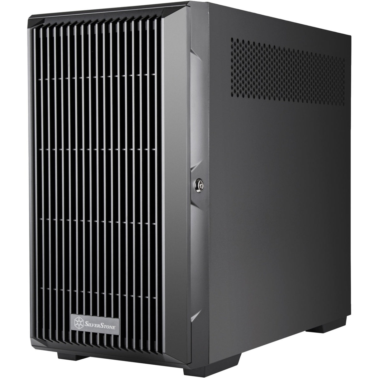 Boîtier mini tour Silverstone CS382 (noir | 2x USB-A | 1x USB-C)