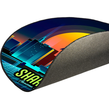 Sharkoon sfm11 tapis de sol (rétro) tapis de protection (bleu jaune)