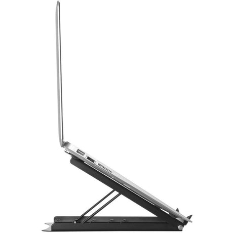 Support pour ordinateur portable Act Connectivity, pliable, réglable en hauteur sur 5 positions (noir)