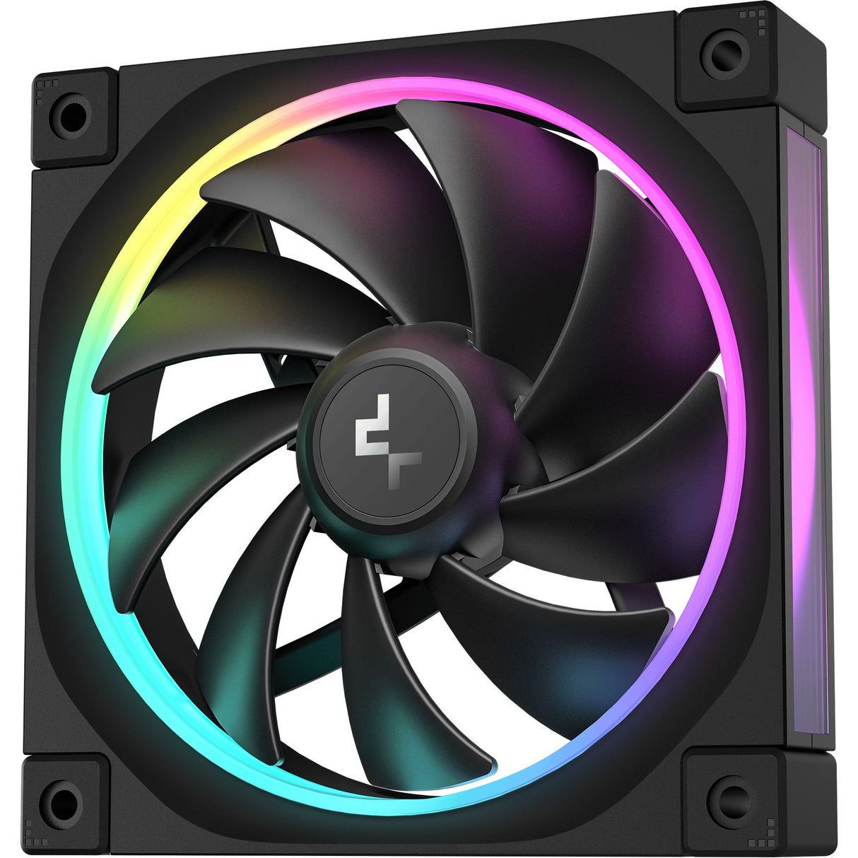 Ventilateur de boîtier Deepcool fl12 rgb (noir, 120 x 120 x 25 mm, pwm)