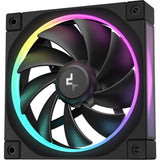 Ventilateur de boîtier Deepcool fl12 rgb (noir, 120 x 120 x 25 mm, pwm)