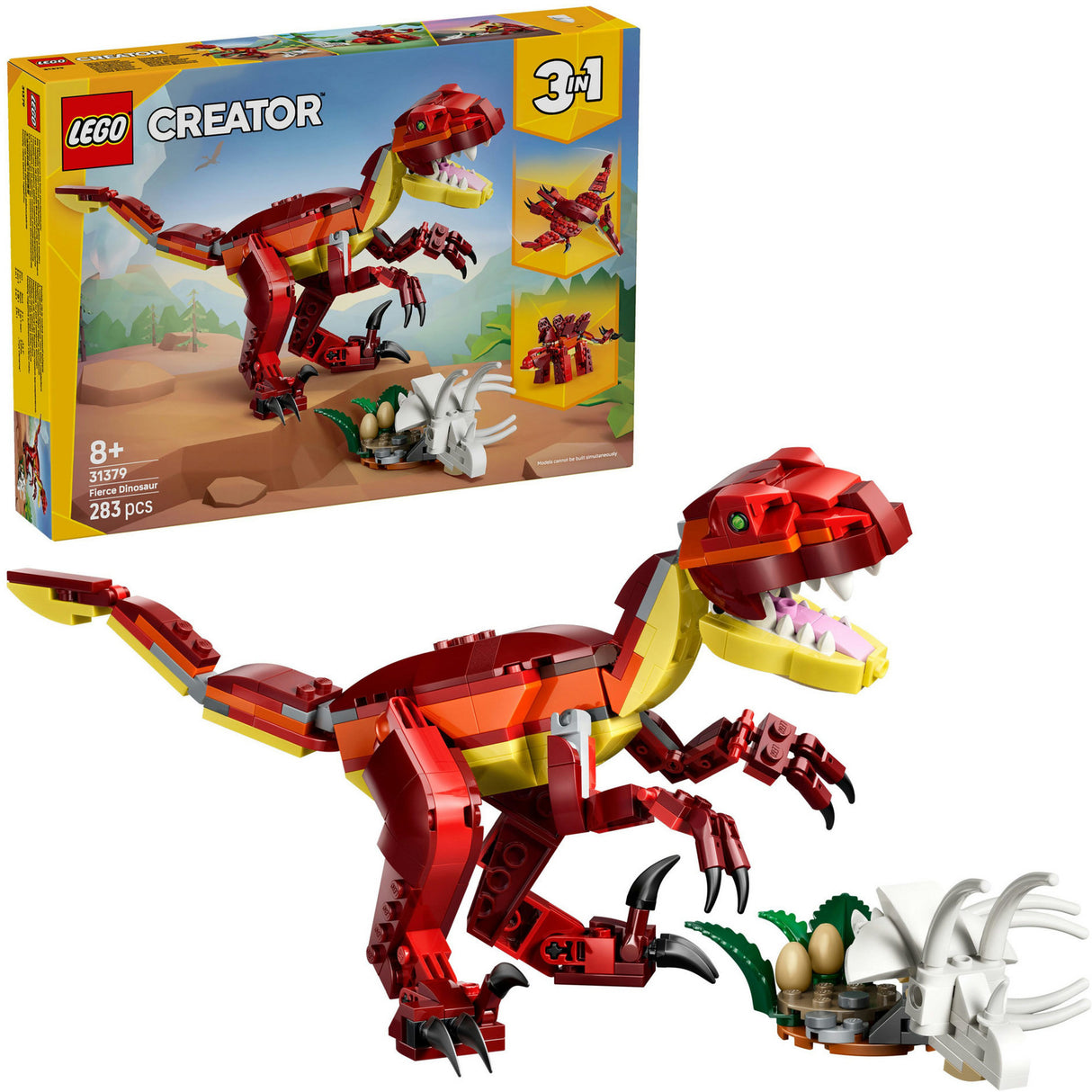 Jouet de construction Lego dinosaure féroce (31379)