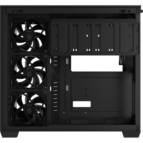 Boîtier tour midi Asus a32 plus (noir | 2x USB-A | 1x USB-C | RVB | verre trempé)