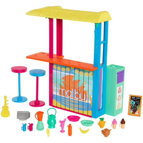 Mattel aime la cabane de la plage de l'océan