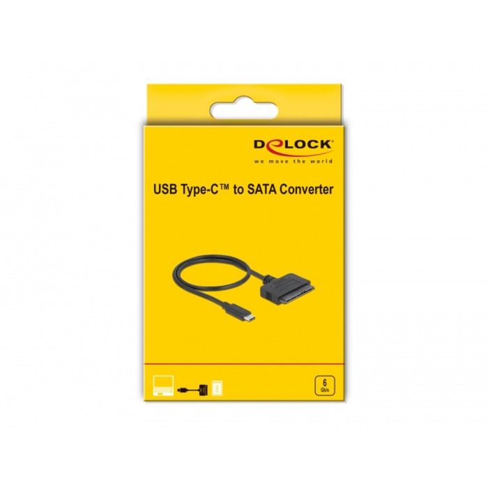 Convertisseur de type C de Dellock de Dellock en 22 broches Sata 6 Go s