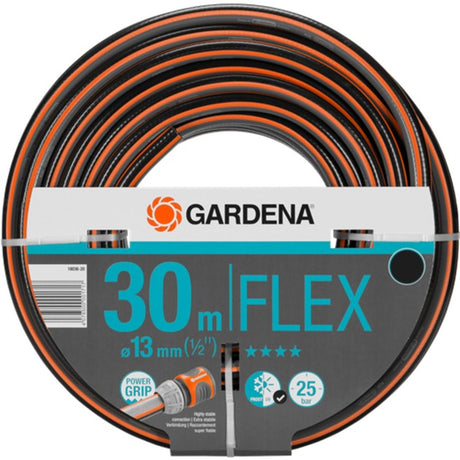 Tuyau flexible confort Gardena 13 mm (1 2 ) (noir orange, 18036-20, 30 m)