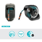 Gardena boîte à tuyau murale rollup m - support de tuyau - 20 mètres - ø 11 mm