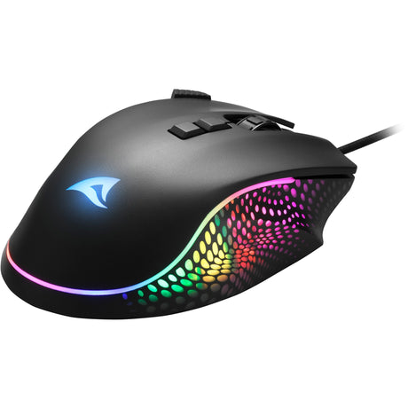 Sharkoon Shark Force III souris de jeu (noir, 400 - 12 800 dpi, LED RVB)