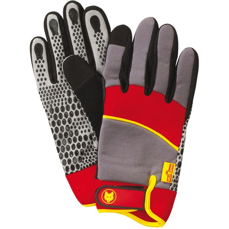 Gant de machine Wolf-garten gh-m 10 - taille 10 - grand - revêtement antidérapant - manchette réglable - matière respirante