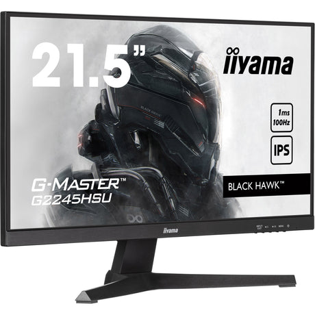 Moniteur de jeu Iiyama G-Master Black Hawk G2245HSU-B2 22 (noir, HDMI, port d'affichage, 2x USB-A, USB-B)