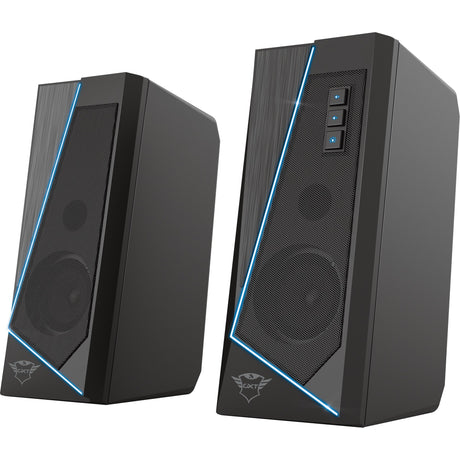 Trust GXT 609 Zoxa ensemble d'enceintes éclairées RVB Enceinte PC (noir, LED RVB)