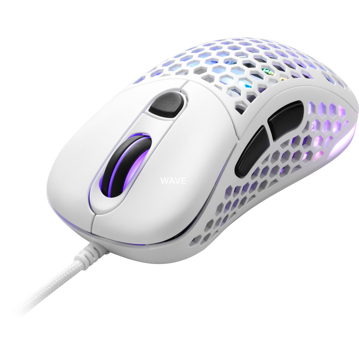 Souris de jeu Sharkoon light² 200 (blanc, 50 - 16 000 dpi, LED RVB)