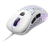 Souris de jeu Sharkoon light² 200 (blanc, 50 - 16 000 dpi, LED RVB)