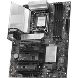 Carte mère MSI Pro B860-P WiFi Socket 1851 (argent, RAID, 5 Go-LAN, WiFi 7, BT, son, ATX)