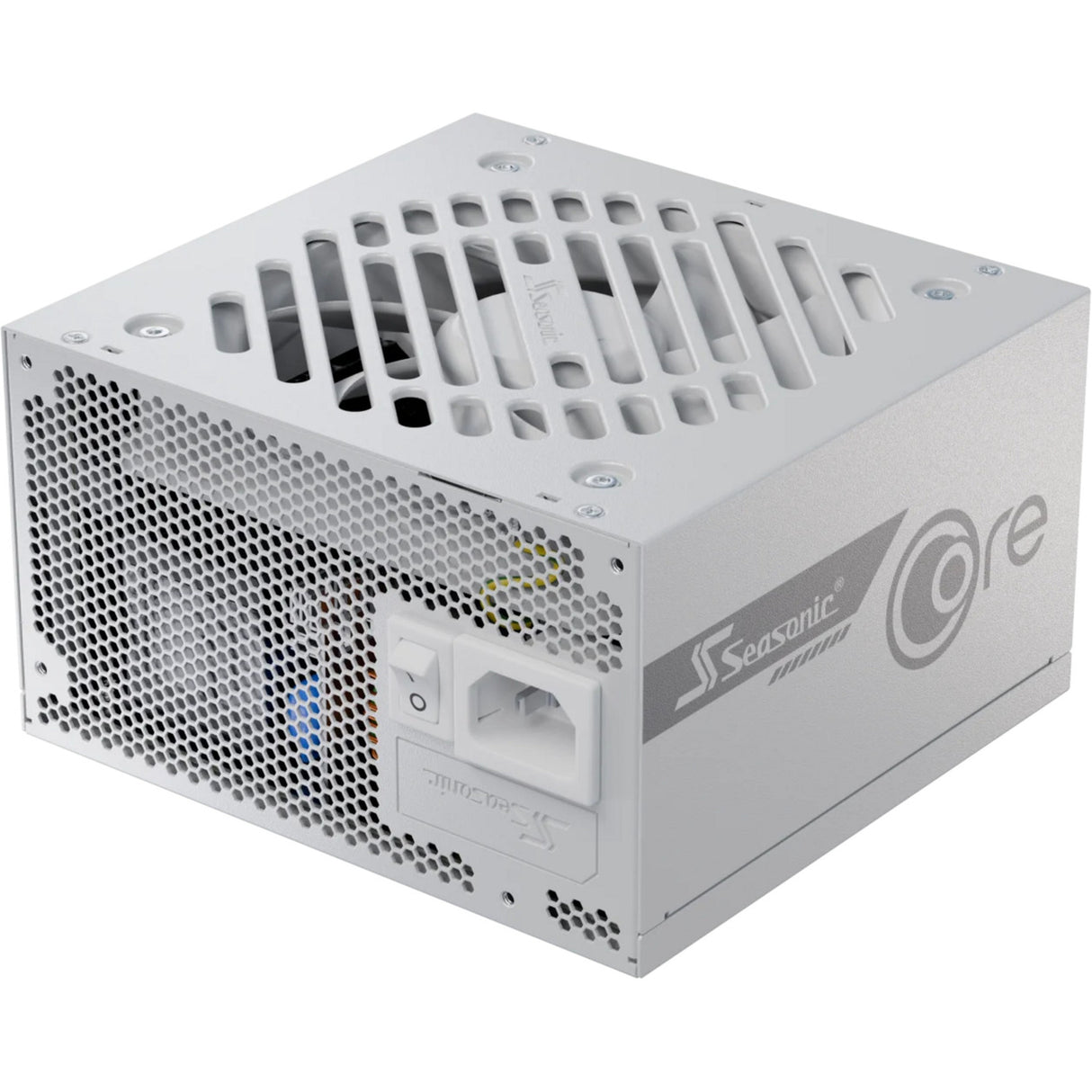 Alimentation modulaire Seasonic core gx-650-v2-white de 650 watts (blanc, 1x 12v-2x6, 2x pcie)