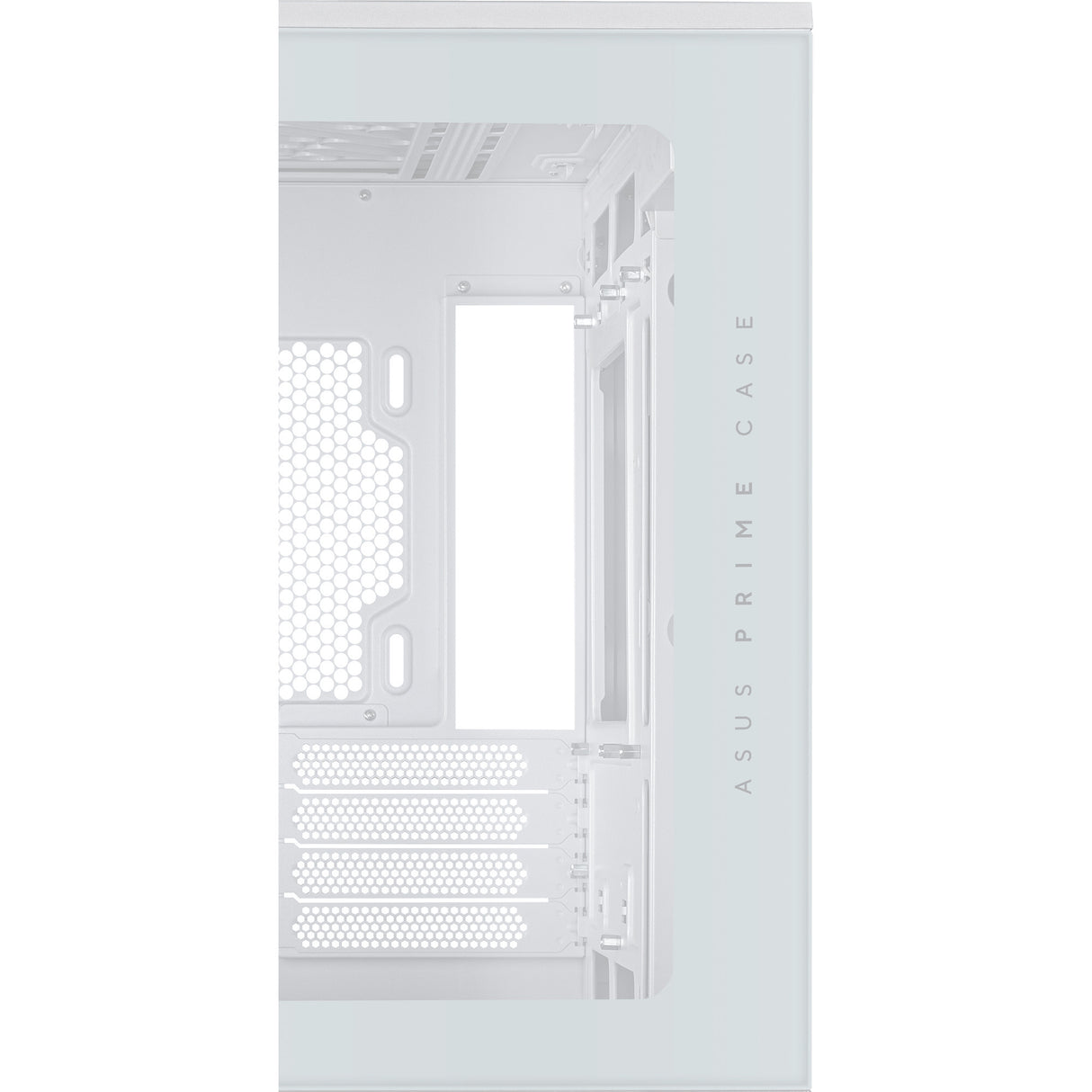 Boîtier tour midi Asus Prime Ap202 (blanc | 2x USB-A | 1x USB-C | RVB | Verre trempé)