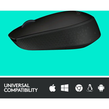 Souris Logitech b170 (noire, sans fil)