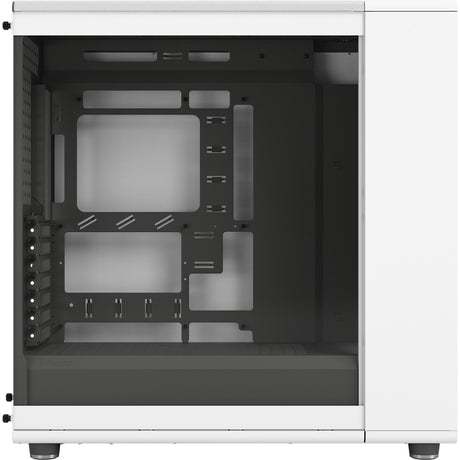 Fractal Design North XL RC Chalk White TG Clear Midi Tower Housing (couleur bois blanc | 2x USB-A | 1x USB-C | verre trempé)