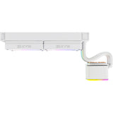Xyz pc gear aquapulse aio 240 refroidissement par eau (blanc, argb, pwm)