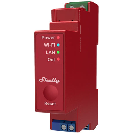 Relais Shelly pro 13h (1 canal, WiFi, LAN, Bluetooth)