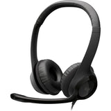 Casque logitec h390 usb noir