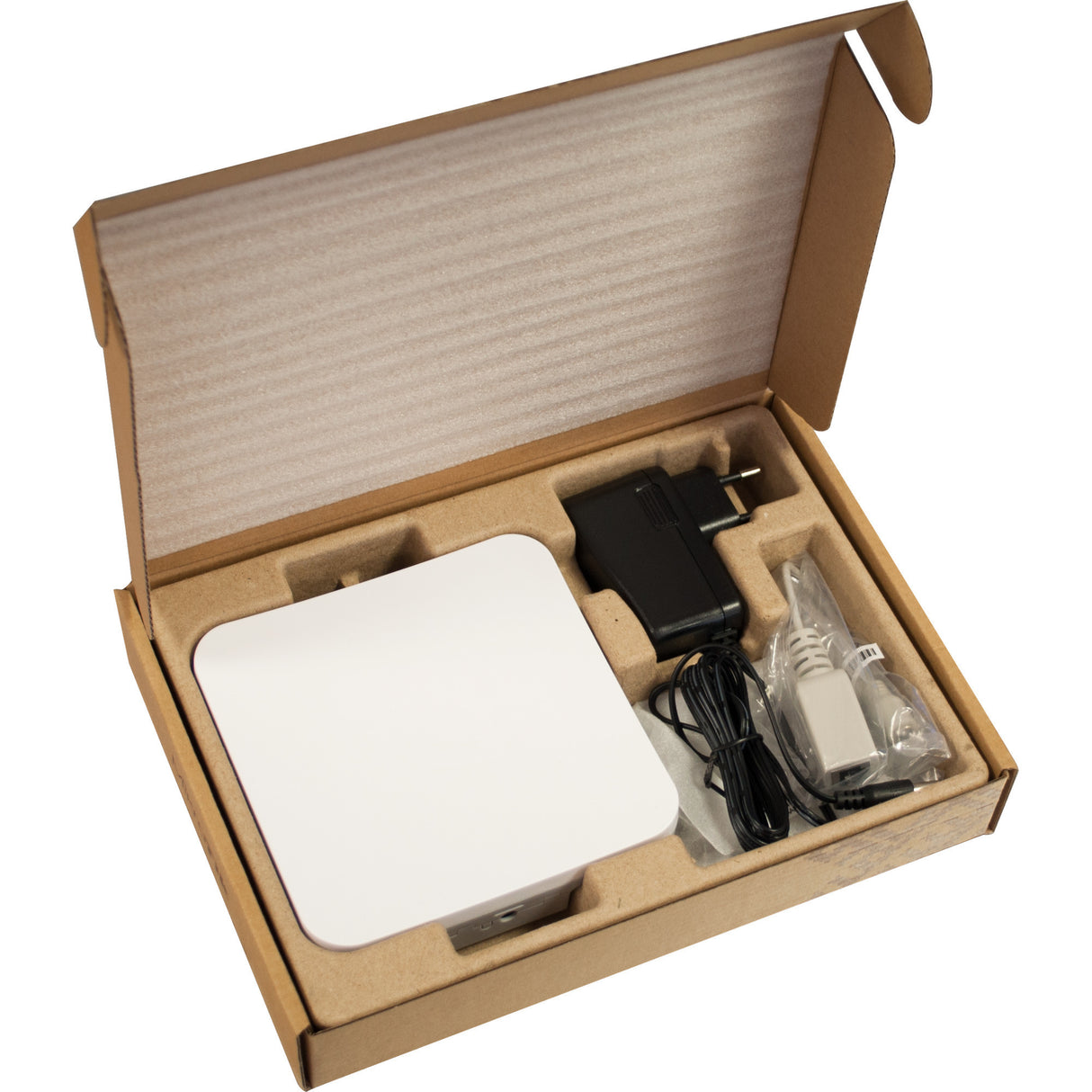 Point d'accès Mikrotik Sxtsq Lite5 (rbsxtsq5nd) (gris blanc, processeur qualcomm ar9344, poe, wifi 4)