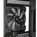 Boîtier tour midi Silverstone sst-sed1-b (noir | 2x USB-A | 1x USB-C)