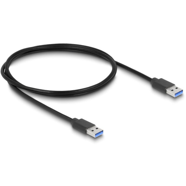 Delock Hub USB externe à 3 ports avec vis de verrouillage (noir)