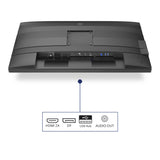 Philips 24b2g5200 23.8 monitor (zilver zwart, vga, hdmi, displayport, usb, audio, 100 hz)