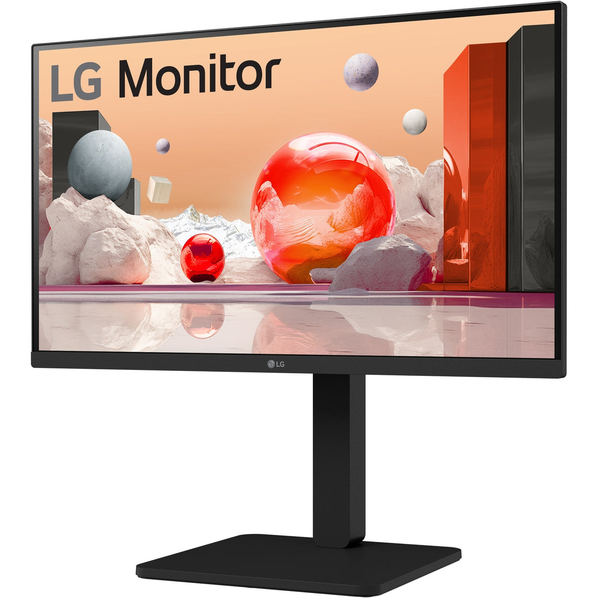 Moniteur LG 24ba450-b 24 (noir, VGA, HDMI, port d'affichage, son)
