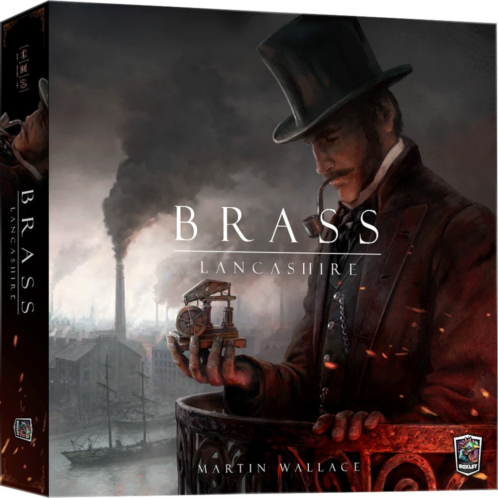 Asmodee brass : jeu de société lancashire (anglais, 2 à 4 joueurs, 120 à 180 minutes, à partir de 14 ans)