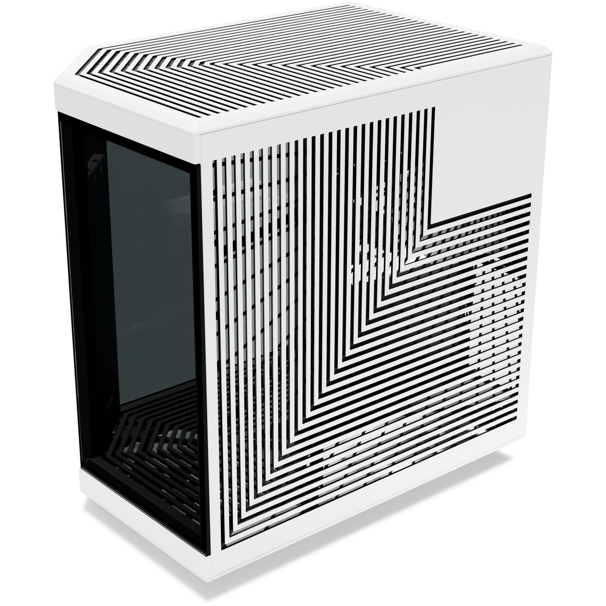 Boîtier tour midi Hyte y70 (blanc | 2x USB-A | 1x USB-C | verre trempé)