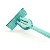 Leifheit picobello essuie-sol s micro duo avec manche - largeur d'essuyage 27 cm - turquoise - gris