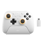 Contrôleur Bluetooth 8bitdo Ultimate 2 (blanc, PC, Switch 2, Bluetooth USB-C 2,4 GHz)