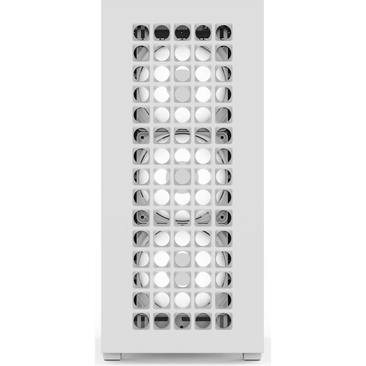 Boîtier tour midi Aerocool b502a (blanc | 2x USB-A | 1x USB-C | RVB)