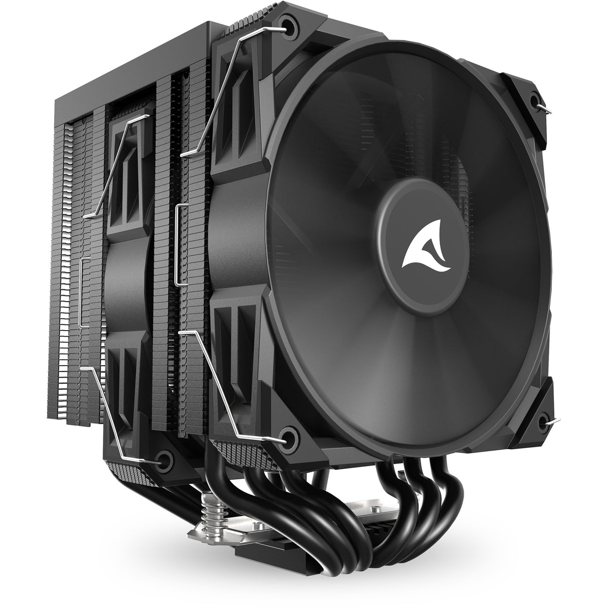 Refroidisseur de processeur Sharkoon a60 (noir, connecteur de ventilateur PWM à 4 broches)