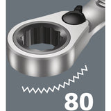 Wera 9733 insert en mousse avec jeu d'interrupteurs joker 6001 1, clé 11 pièces (gris noir)